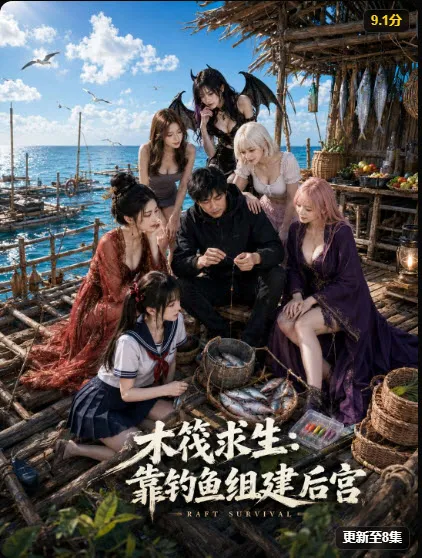 短剧《木筏求生》封面